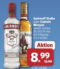 Aktuelles Vodka Angebot bei combi in Bremen ab 8,99 €