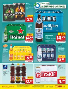 Becks im Netto Marken-Discount Prospekt "Aktuelle Angebote" mit 59 Seiten (Heilbronn)