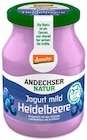 Frucht-Jogurt mild Heidelbeere im REWE Prospekt Frucht-Jogurt mild Heidelbeere von Andechser Natur im aktuellen REWE Prospekt für 1,99 €