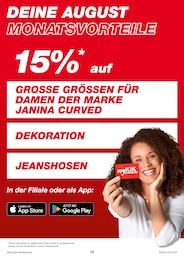 Rabattaktion Angebot im aktuellen KiK Prospekt auf Seite 15