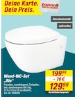 Wand-WC-Set „Rio“ von toom für 129,99 € bei toom Baumarkt im Angebot Wand-WC-Set „Rio“ von toom im aktuellen toom Baumarkt Prospekt