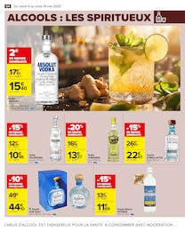 Offre Absolut Vodka dans le catalogue Carrefour du moment à la page 56