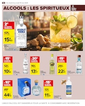 Vodka Angebote im Prospekt "LE GOÛT ÇA SE FÊTE !" von Carrefour Vodka Angebote im Prospekt "LE GOÛT ÇA SE FÊTE !" von Carrefour auf Seite 56
