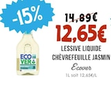 Lessive liquide chèvrefeuille jasmin - Ecover dans le catalogue Naturalia