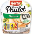 Blanc de poulet nature conservation sans nitrite - HERTA - U Express à Vitry-sur-Seine Blanc de poulet nature conservation sans nitrite - HERTA en promo chez U Express Vitry-sur-Seine à 1,95 €