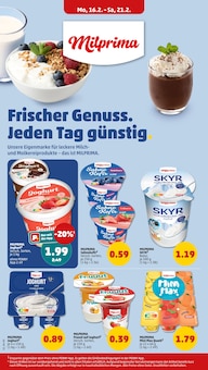 Joghurt im Penny Prospekt "Wer günstig will, muss Penny." mit 38 Seiten (Regensburg)