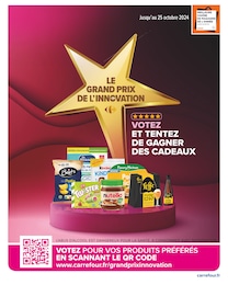 Prospectus Carrefour Market en cours, "LE GRAND PRIX DE L'INNOVATION", 64 brochureGrid.page