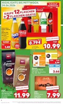 Cola im Kaufland Prospekt "Hier bin ich richtig" mit 67 Seiten (Cuxhaven)
