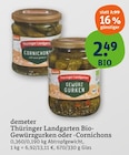 Thüringer Landgarten Bio-Gewürzgurken Angebote von demeter bei tegut Offenbach für 2,49 €