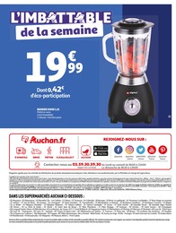 Offre Blender dans le catalogue Auchan Supermarché du moment à la page 31