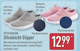 Ultraleicht-Slipper Herren Angebote von UP2FASHION bei ALDI Nord Herne für 12,99 €