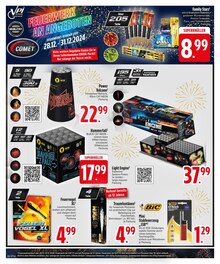 Feuerwerk im EDEKA Prospekt "Wir wünschen Ihnen ein gutes neues Jahr 2025!" mit 30 Seiten (Ravensburg)