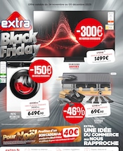 Télévision Angebote im Prospekt "extra Black Friday" von Extra auf Seite 1