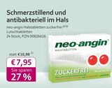 Halstabletten zuckerfrei Angebote von Neo-angin bei mea - meine apotheke Wuppertal für 7,95 €