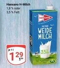 Aktuelles H-Milch 1,8 % Fett Angebot bei GLOBUS in Salzgitter ab 1,29 €