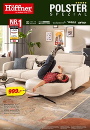 Wohnlandschaft Angebot & Preis im aktuellen Höffner Prospekt Wohnlandschaft Angebot im aktuellen Höffner Prospekt auf Seite 1