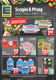 Aktueller EDEKA Prospekt "Wir lieben Lebensmittel!" Seite 1 von 28 Seiten für Schonungen