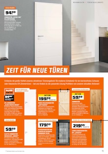 Schiebetür Angebot im OBI Prospekt, gültig von 13.10.2025 bis 30.11.2025 Schiebetür Angebot im aktuellen OBI Prospekt auf Seite 15