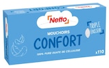 BOITE MOUCHOIRS BLANCS 3 PLIS X110 - NETTO en promo à 1,26 € chez Netto BOITE MOUCHOIRS BLANCS 3 PLIS X110 - NETTO dans le catalogue Netto