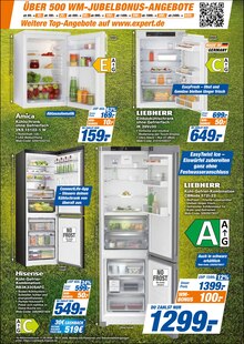 Kühlschrank im aktuellen expert Prospekt (Freiberg) Kühlschrank im expert Prospekt "Top Angebote" mit 16 Seiten (Freiberg)