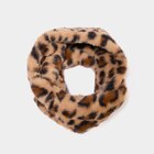 Tour de cou fausse fourrure marron fille en promo chez La Halle Tour de cou fausse fourrure marron fille dans le catalogue La Halle