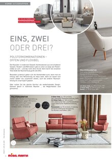 Sessel im Möbel Martin Prospekt "Stilvoll entspannt" mit 24 Seiten (Offenbach (Main))
