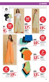 Promos Pantalon Femme dans le catalogue "Super U" de Super U Pantalon Femme en promo dans le catalogue Super U à la page 41