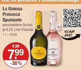 Aktuelles Prosecco Spumante Angebot bei V-Markt in Regensburg ab 7,99 €