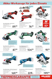 Handkreissäge Angebote im Prospekt "Entscheiden Sie selbst" von Hellweg auf Seite 17