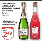 GLOBUS - Faber Sekt Angebot im Prospekt Faber Sekt bei GLOBUS im Prospekt "" für 2,49 €