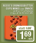 EDEKA Haltern am See - Erdnussbutter Cups Minis Angebot im Prospekt Erdnussbutter Cups Minis bei EDEKA im Haltern am See Prospekt für 1,69 €