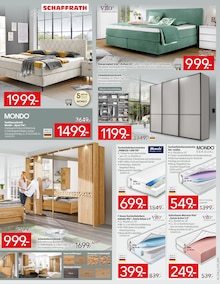Boxspringbett im aktuellen Schaffrath Prospekt (Duisburg) Boxspringbett im Schaffrath Prospekt "SCHÖNE WEIHNACHTSZEIT" mit 12 Seiten (Duisburg)