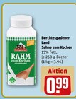 Sahne zum Kochen Angebote von Berchtesgadener Land bei REWE Ingolstadt für 0,99 €