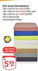 Aktuelles Jersey-Spannbettuch Angebot bei GLOBUS in Rostock ab 5,99 €