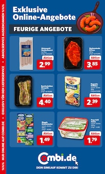 Bratwurst im aktuellen combi Prospekt (Bremen) Bratwurst im combi Prospekt "Markt - Angebote" mit 33 Seiten (Bremen)