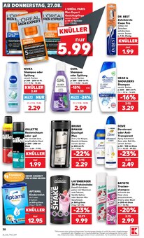 Parfum im aktuellen Kaufland Prospekt (Hamburg) Parfum im Kaufland Prospekt "Hier bin ich richtig" mit 71 Seiten (Hamburg)