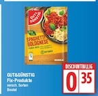 Fix-Produkte von GUT&GÜNSTIG für 0,35 € bei EDEKA im Angebot Fix-Produkte von GUT&GÜNSTIG im aktuellen EDEKA Prospekt