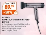 Aktuelles HAARTROCKNER HIGH SPEED HC 100 Angebot bei Müller in Nürnberg ab 89,99 €