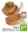 Aktuelle Steak Angebote bei E center in Trier Aktuelles Rückensteaks Angebot bei E center in Trier ab 1,29 €