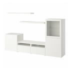 Aktuelles TV-Möbel, Kombination weiß Angebot bei IKEA in Friedrichshafen ab 421,98 €