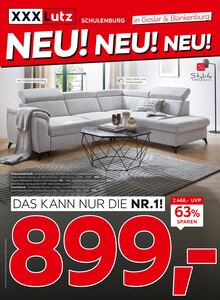 Wohnzimmer im XXXLutz Möbelhäuser Prospekt "NEU! NEU! NEU!" mit 32 Seiten (Göttingen)