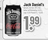 Coca-Cola im Angebot bei Trinkgut in Pfinztal Coca-Cola Angebote von Jack Daniel's bei Trinkgut Pfinztal für 1,99 €