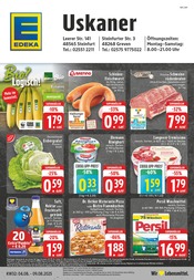 EDEKA Supermarkt Prospekt der aktuellen Woche mit 24 Seiten, gültig von 04.08.2025 bis 09.08.2025, in Greven und Umgebung Aktueller EDEKA Supermarkt Prospekt in Greven und Umgebung, "Aktuelle Angebote" mit 24 Seiten, 04.08.2025 - 09.08.2025