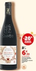 Promo Côtes du Rhône Villages Séguret AOP rouge, Garnacho, 2024 à 6,50 € dans le catalogue Super U à Ydes