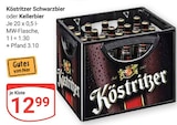 Schwarzbier im Angebot bei GLOBUS in Gera Schwarzbier Angebote von Köstritzer bei GLOBUS Gera für 12,99 €