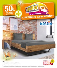 Polsterbett im Möbel Inhofer Prospekt "Frühlingsfrische Wohnideen" mit 16 Seiten (München)