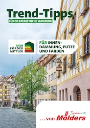 Mölders Baucentrum Prospekt für Bad Bevensen: "Trend-Tipps FÜR DIE ENERGETISCHE SANIERUNG", 15 Seiten, 01.11.2024 - 10.11.2024