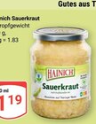 Sauerkraut im Angebot bei GLOBUS in Plauen Sauerkraut Angebote von Hainich bei GLOBUS Plauen für 1,19 €