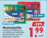 Wachsmalstifte von STYLEX für 1,99 € bei Mäc-Geiz im Angebot Wachsmalstifte von STYLEX im aktuellen Mäc-Geiz Prospekt
