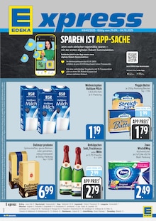 Aktueller E xpress Prospekt "SPAREN IST APP SACHE" Seite 1 von 4 Seiten für München